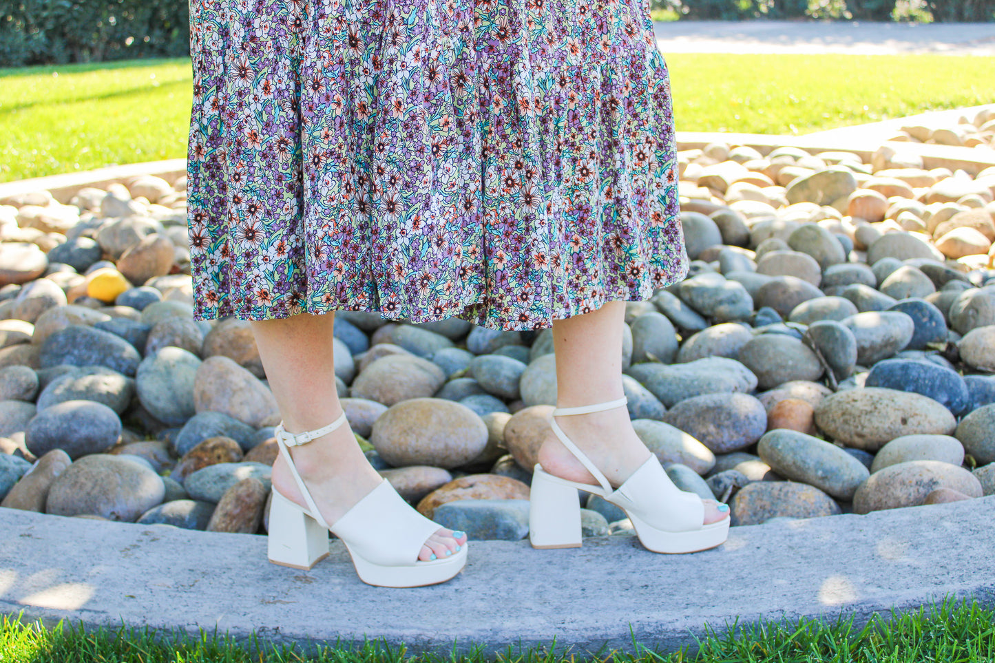 Spring Floral Skirt